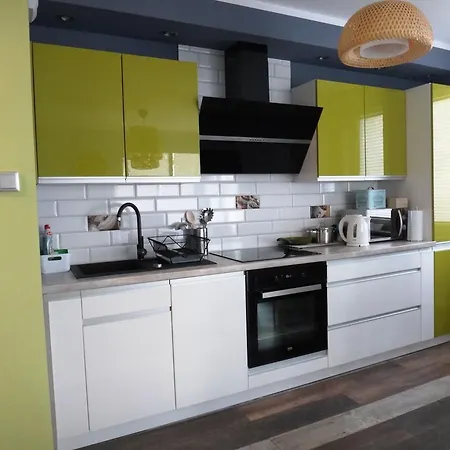 アパート Porta Mare Lesne Tarasy ジブヌベク