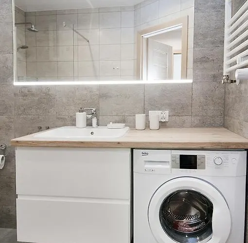 アパート Porta Mare Lesne Tarasy ジブヌベク