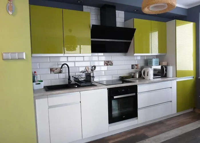 アパート Porta Mare Lesne Tarasy ジブヌベク