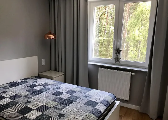 アパート Porta Mare Lesne Tarasy ジブヌベク