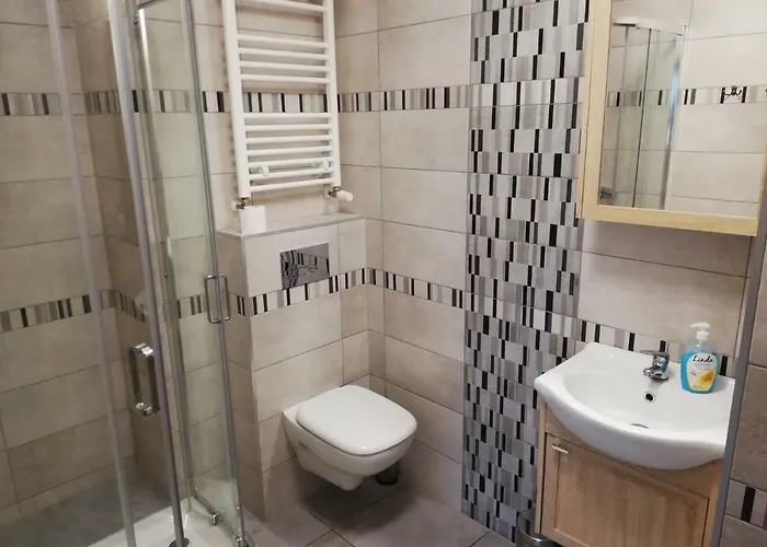 アパート Porta Mare Lesne Tarasy ジブヌベク