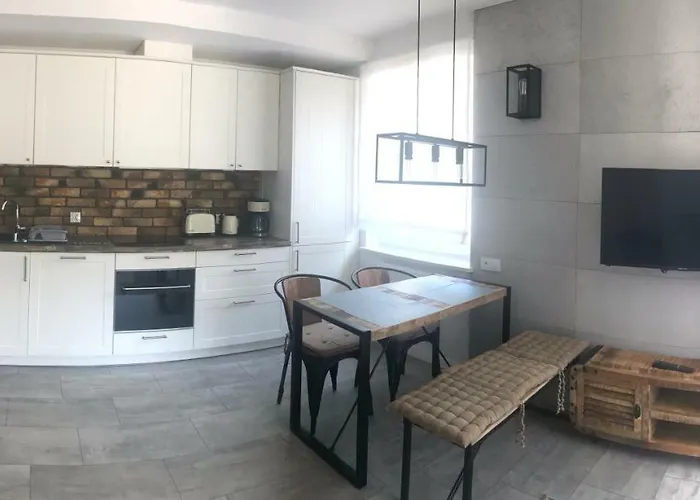 アパート Porta Mare Lesne Tarasy ジブヌベク